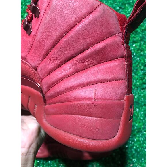 Air Jordan Gym Red 12 No Box Size 12M 130690-601 - Picture 7 of 9